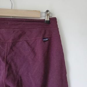 Patagonia Ahnya Joggers Sweatpants Yoga Pants Burgundy Maroon